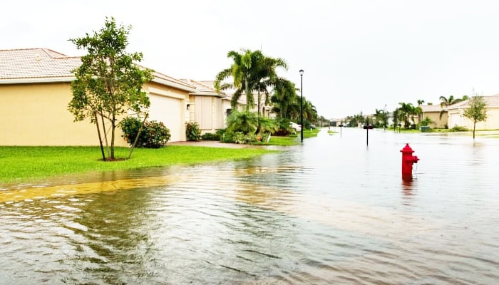 Impacts of poor storm water management on urban and residential areas