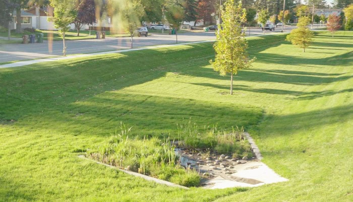 Green infrastructure for residential areas
